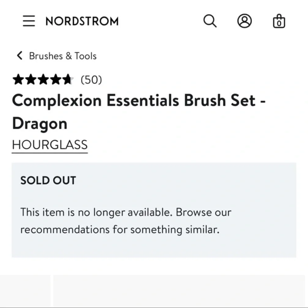 Hourglass Complexion Essentials Brush Set - Dragon Limited Edition 2024   ~NEW~